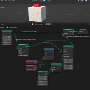 3D Cubes; Or, Programmatically Selecting Parts Of A Cube In Blender’s Geometry Nodes