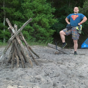 A Long Camping Adventure At Lake Michigan
