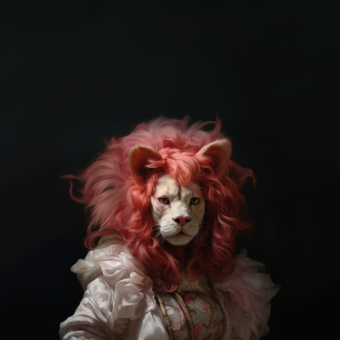 Girl Lions Should Have The Fancy Hair - It Is Unfair